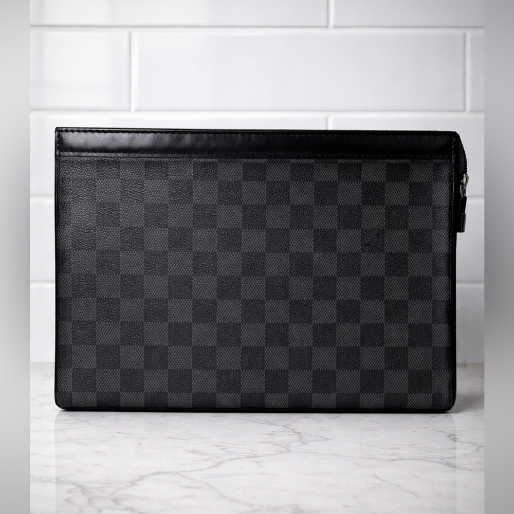 NEW Louis Vuitton Pochette Voyage MM l bag Damier Graphite Men’s/Women’s